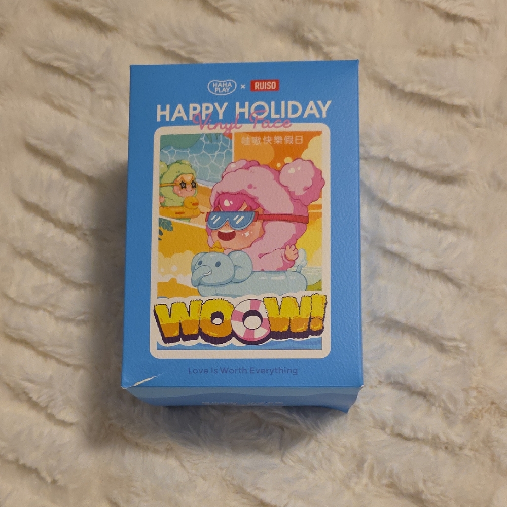 Happy Holiday 'Woow!' Vinyl Face (D-1)